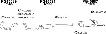 Veneporte 450026 - Система выпуска ОГ autosila-amz.com