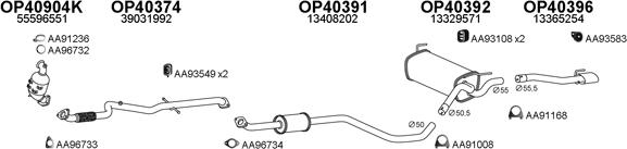 Veneporte 400656 - Система выпуска ОГ autosila-amz.com