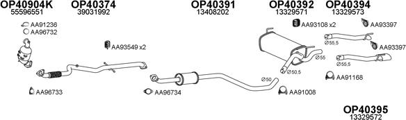 Veneporte 400658 - Система выпуска ОГ autosila-amz.com