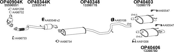 Veneporte 400671 - Система выпуска ОГ autosila-amz.com