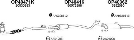 Veneporte 400377 - Система выпуска ОГ autosila-amz.com