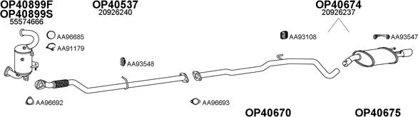 Veneporte 400706 - Система выпуска ОГ autosila-amz.com