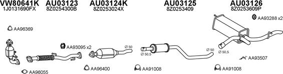 Veneporte 030216 - Система выпуска ОГ autosila-amz.com