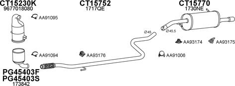 Veneporte 150606 - Система выпуска ОГ autosila-amz.com