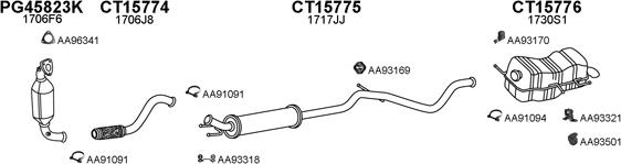 Veneporte 150611 - Система выпуска ОГ autosila-amz.com