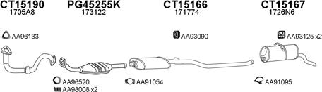 Veneporte 150013 - Система выпуска ОГ autosila-amz.com