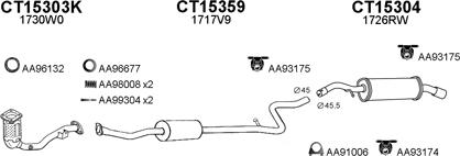 Veneporte 150293 - Система выпуска ОГ autosila-amz.com