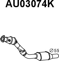 Veneporte AU03074K - Катализатор autosila-amz.com