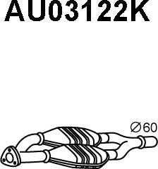 Veneporte AU03122K - Катализатор autosila-amz.com