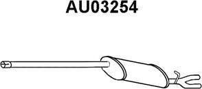 Veneporte AU03254 - Предглушитель выхлопных газов autosila-amz.com