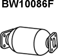 Veneporte BW10086F - Сажевый / частичный фильтр, система выхлопа ОГ autosila-amz.com