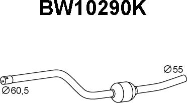 Veneporte BW10290K - Катализатор autosila-amz.com