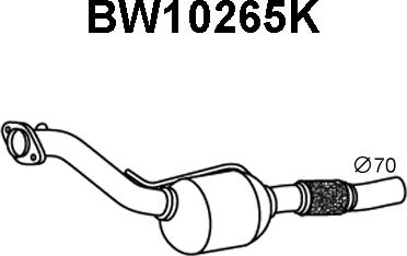 Veneporte BW10265K - Катализатор autosila-amz.com