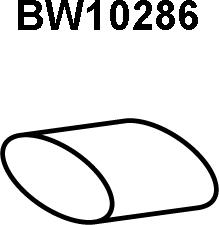 Veneporte BW10286 - Труба выхлопного газа autosila-amz.com