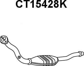 Veneporte CT15428K - Катализатор autosila-amz.com