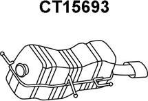 Veneporte CT15693 - Глушитель выхлопных газов, конечный autosila-amz.com