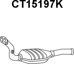 Veneporte CT15197K - Катализатор autosila-amz.com