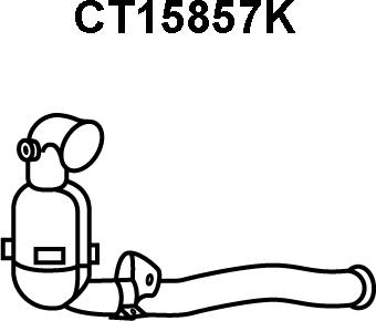 Veneporte CT15857K - Катализатор autosila-amz.com