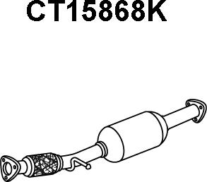 Veneporte CT15868K - Катализатор autosila-amz.com