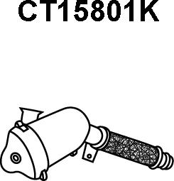Veneporte CT15801K - Катализатор autosila-amz.com