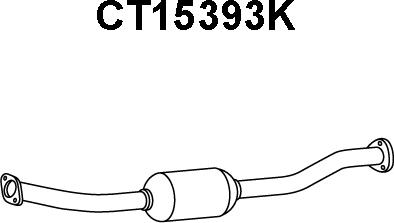 Veneporte CT15393K - Катализатор autosila-amz.com