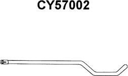 Veneporte CY57002 - Труба выхлопного газа autosila-amz.com