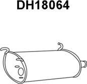 Veneporte DH18064 - Глушитель выхлопных газов, конечный autosila-amz.com