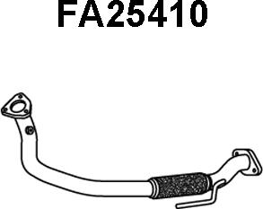 Veneporte FA25410 - Труба выхлопного газа autosila-amz.com