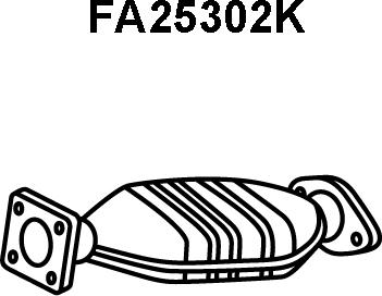 Veneporte FA25302K - Катализатор autosila-amz.com