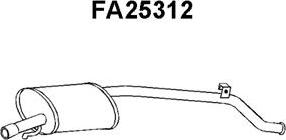 Veneporte FA25312 - Глушитель выхлопных газов, конечный autosila-amz.com