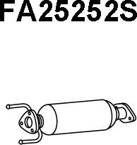 Veneporte FA25252S - Сажевый / частичный фильтр, система выхлопа ОГ autosila-amz.com
