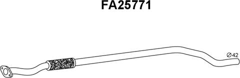 Veneporte FA25771 - Труба выхлопного газа autosila-amz.com