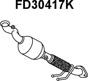 Veneporte FD30417K - Катализатор autosila-amz.com
