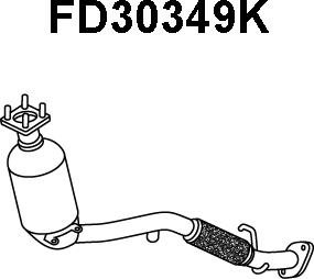 Veneporte FD30349K - Катализатор autosila-amz.com