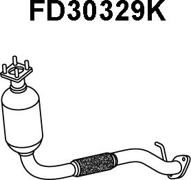 Veneporte FD30329K - Катализатор autosila-amz.com