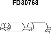 Veneporte FD30768 - Глушитель выхлопных газов, конечный autosila-amz.com