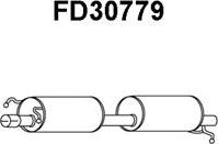 Veneporte FD30779 - Глушитель выхлопных газов, конечный autosila-amz.com