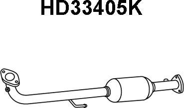 Veneporte HD33405K - Катализатор autosila-amz.com