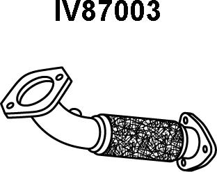 Veneporte IV87003 - Труба выхлопного газа autosila-amz.com