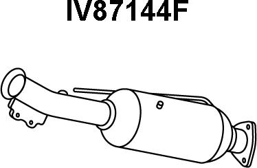 Veneporte IV87144F - Сажевый / частичный фильтр, система выхлопа ОГ autosila-amz.com