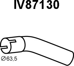 Veneporte IV87130 - Труба выхлопного газа autosila-amz.com