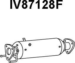 Veneporte IV87128F - Сажевый / частичный фильтр, система выхлопа ОГ autosila-amz.com