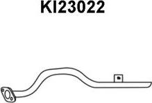 Veneporte KI23022 - Труба выхлопного газа autosila-amz.com