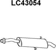 Veneporte LC43054 - Глушитель выхлопных газов, конечный autosila-amz.com