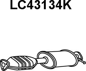 Veneporte LC43134K - Катализатор autosila-amz.com