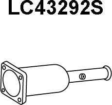 Veneporte LC43292S - Сажевый / частичный фильтр, система выхлопа ОГ autosila-amz.com