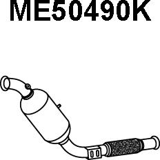 Veneporte ME50490K - Катализатор autosila-amz.com