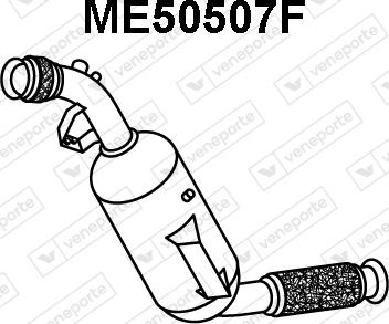 Veneporte ME50507F - Сажевый / частичный фильтр, система выхлопа ОГ autosila-amz.com