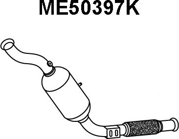Veneporte ME50397K - Катализатор autosila-amz.com