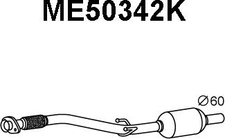 Veneporte ME50342K - Катализатор autosila-amz.com